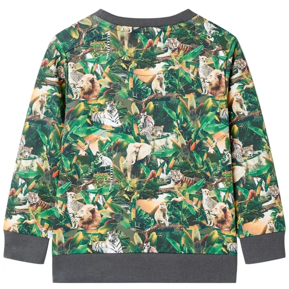vidaXL Sudadera infantil azul petróleo claro 104 Outlet
