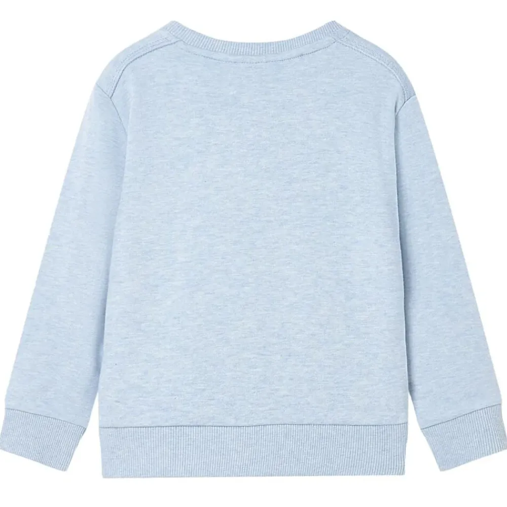 vidaXL Sudadera infantil suave mélange 104 Azul Best