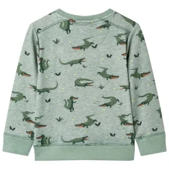 vidaXL Ropa Y Accesorios-Sudadera infantil caqui claro mélange 92