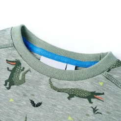 vidaXL Ropa Y Accesorios-Sudadera infantil caqui claro mélange 92