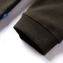 vidaXL Sudadera infantil caqui oscuro y camel 140 Discount