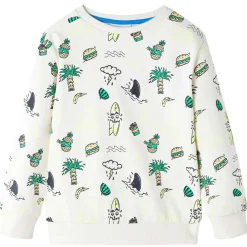 vidaXL Sudadera infantil color crudo suave 104 Discount