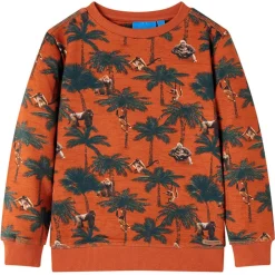 vidaXL Ropa Y Accesorios-Sudadera infantil color teja claro 116