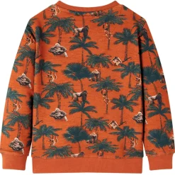 vidaXL Ropa Y Accesorios-Sudadera infantil color teja claro 116