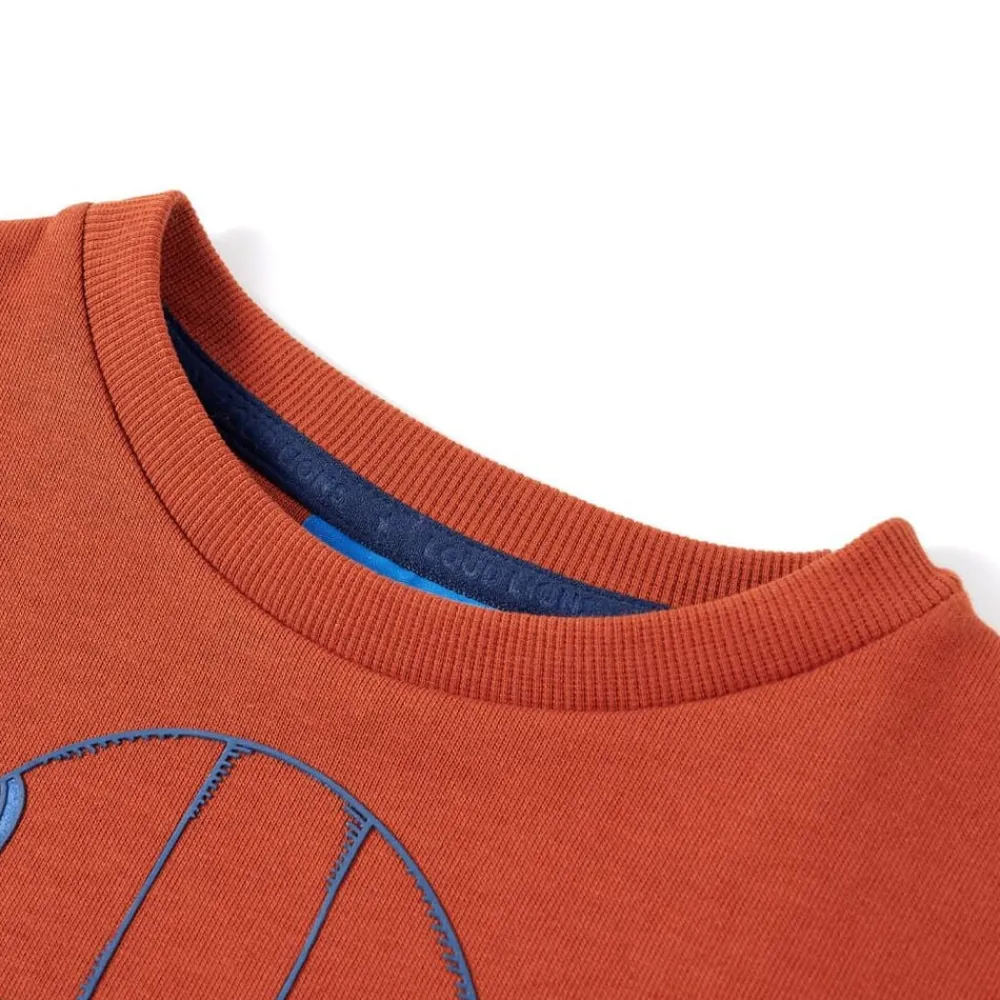 vidaXL Ropa Y Accesorios-Sudadera infantil color teja claro 104