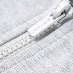 vidaXL Sudadera infantil con capucha y cremallera 92 Gris Sale
