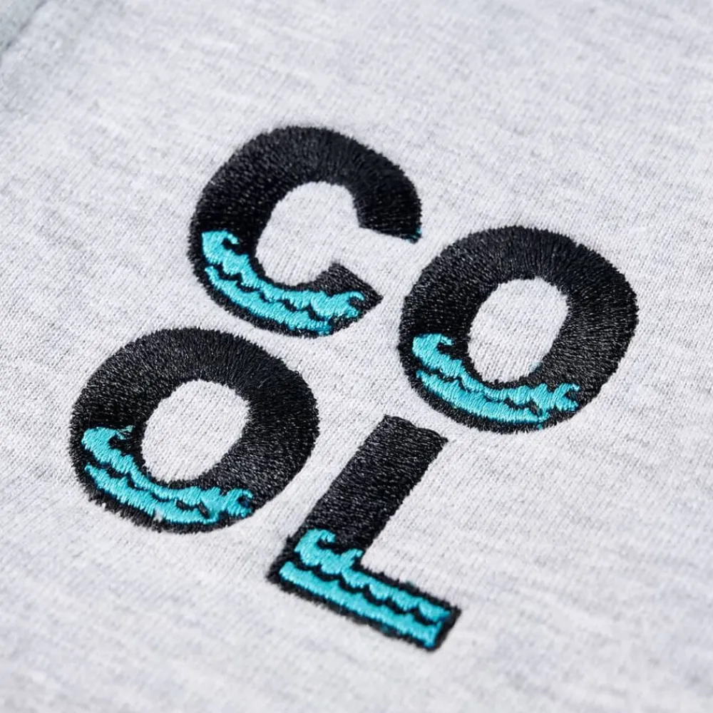 vidaXL Sudadera infantil con capucha y cremallera 92 Gris Sale
