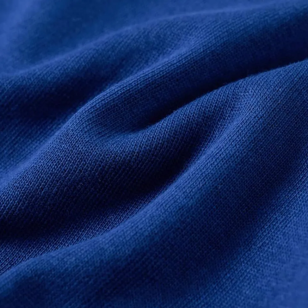 vidaXL Sudadera infantil con capucha azul marino 104
