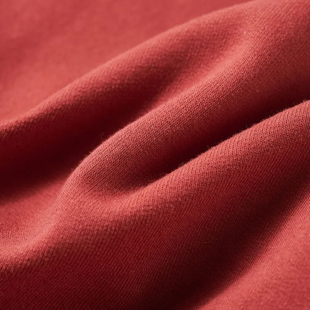 vidaXL Ropa Y Accesorios-Sudadera infantil con capucha rojo tostado 104