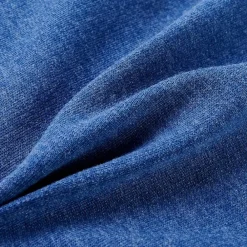 vidaXL Sudadera infantil con capucha y cremallera oscuro mélange 92 Azul