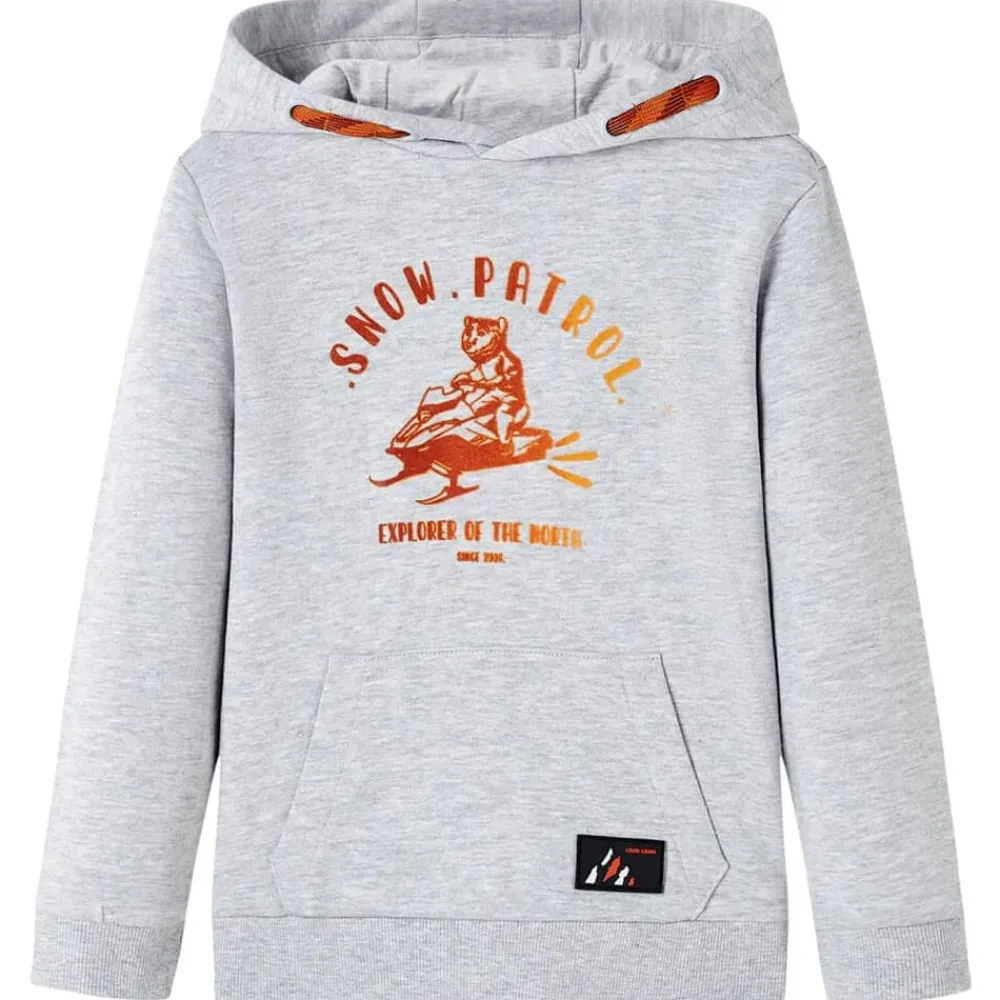 vidaXL Ropa Y Accesorios-Sudadera infantil con capucha y naranja 92