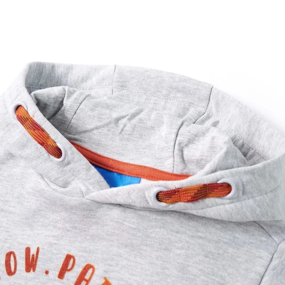 vidaXL Ropa Y Accesorios-Sudadera infantil con capucha y naranja 92
