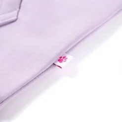 vidaXL Sudadera infantil con capucha color 92 Lila Clearance