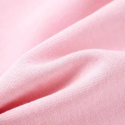 vidaXL Ropa Y Accesorios-Sudadera infantil con capucha y cremallera rosa 92