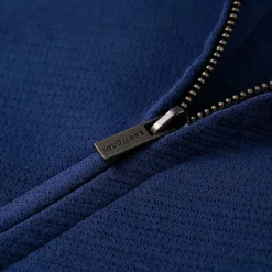 vidaXL Sudadera infantil con cremallera azul marino 92 Clearance