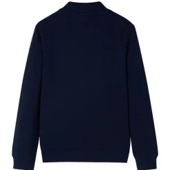 vidaXL Ropa Y Accesorios-Sudadera infantil con cremallera azul marino 92
