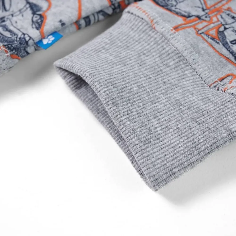 vidaXL Sudadera infantil gris mélange 92 Online