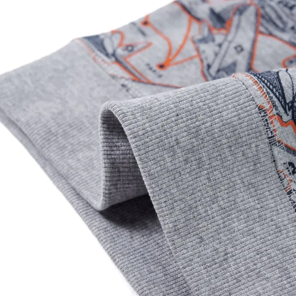 vidaXL Sudadera infantil gris mélange 92 Online