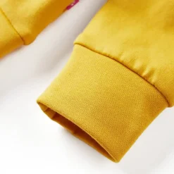 vidaXL Sudadera infantil oscuro 92 Ocre Outlet