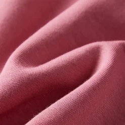 vidaXL Sudadera infantil patchwork terciopelo color frambuesa 128
