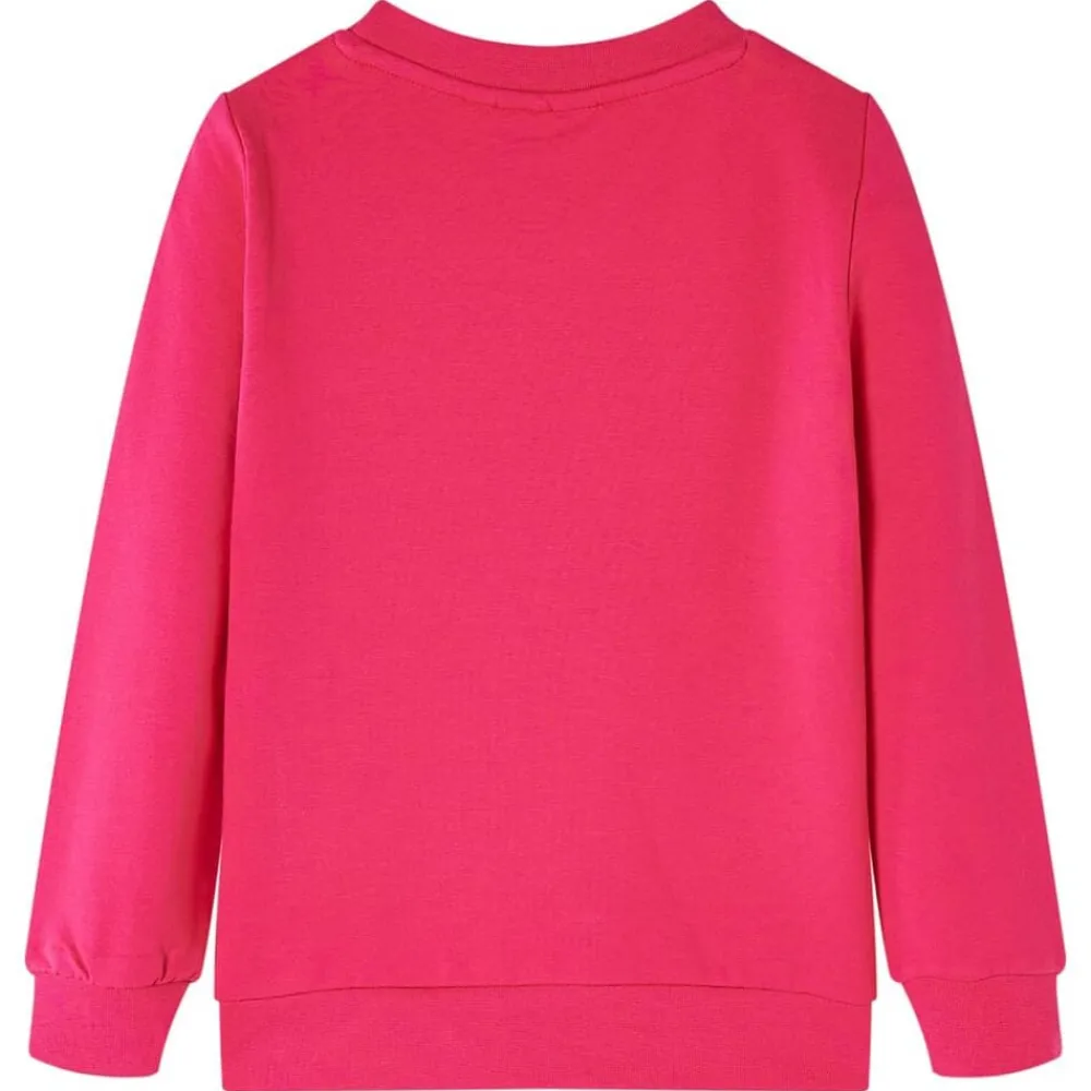 vidaXL Ropa Y Accesorios-Sudadera infantil rosa chillón 92