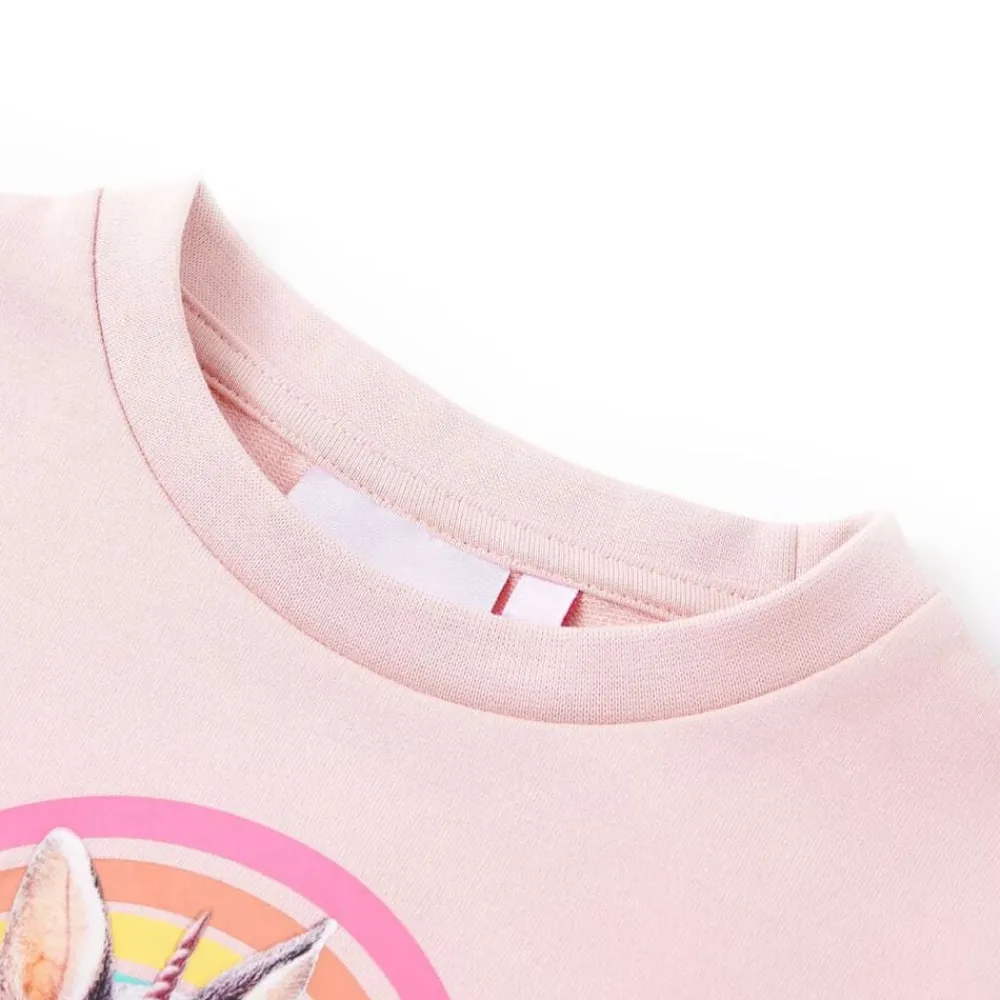 vidaXL Sudadera infantil claro 92 Rosa Discount