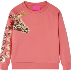 vidaXL Sudadera infantil envejecido 92 Rosa Hot