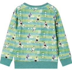 vidaXL Sudadera infantil verde claro melange 116 Outlet