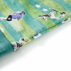 vidaXL Sudadera infantil verde claro melange 116 Outlet