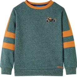 vidaXL Ropa Y Accesorios-Sudadera infantil oscuro melange 92