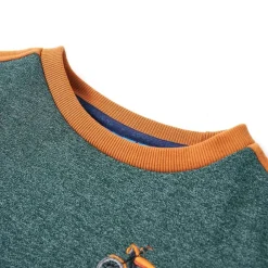 vidaXL Ropa Y Accesorios-Sudadera infantil oscuro melange 92