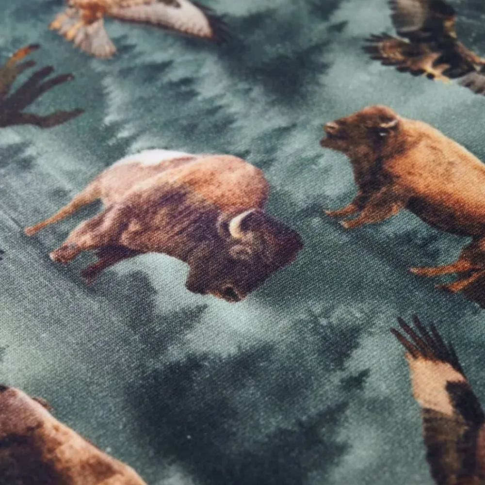 vidaXL Ropa Y Accesorios-Sudadera infantil verde oscuro 92