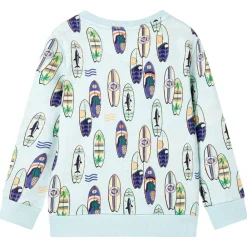 vidaXL Sudadera para niños azul suave mélange 116 Online