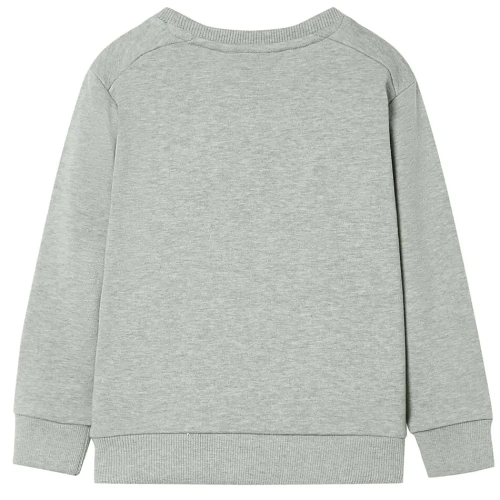 vidaXL Sudadera para niños caqui claro mélange 92 New