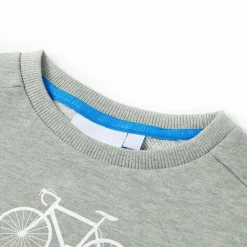 vidaXL Sudadera para niños caqui claro mélange 92 New