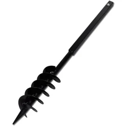 vidaXL Taladro De Tierra Con Mango 100 mm Con Tubo De Extensión 9 M Acero Sale