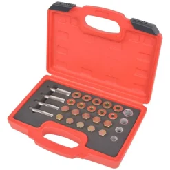 vidaXL Tapón de Drenaje de Aceite Tapón de Sumidero Kit de Reparación