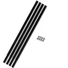 vidaXL Accesorios Para Herramientas-Tubo de Extensión Para Taladro de Tierra 4x1m Conexión Tubo Acero