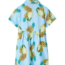 vidaXL Ropa Y Accesorios-Vestido infantil azul 116
