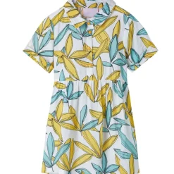 vidaXL Ropa Y Accesorios-Vestido infantil color crudo 92