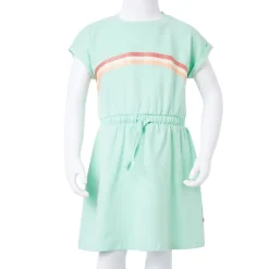 vidaXL Ropa Y Accesorios-Vestido infantil con cordón chillón 104