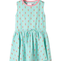 vidaXL Vestido infantil con cordón verde mint 104