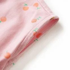 vidaXL Ropa Y Accesorios-Vestido infantil con cordón naranja claro 116