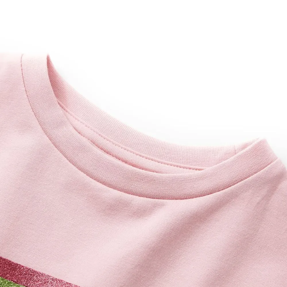 vidaXL Ropa Y Accesorios-Vestido infantil con cordón claro 104