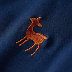 vidaXL Ropa Y Accesorios-Vestido infantil de manga larga azul marino 92