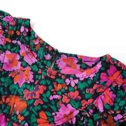 vidaXL Vestido infantil de manga larga rosa chillón 92 Sale
