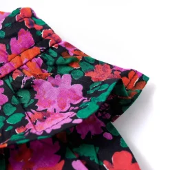 vidaXL Vestido infantil de manga larga rosa chillón 92 Sale