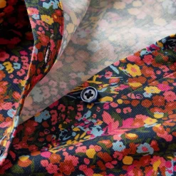 vidaXL Ropa Y Accesorios-Vestido infantil de manga larga multicolor 104