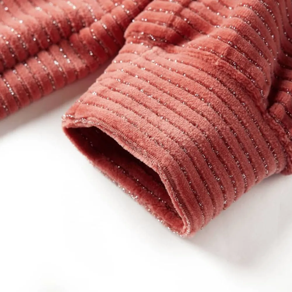 vidaXL Vestido infantil de manga larga rosa 92 Online