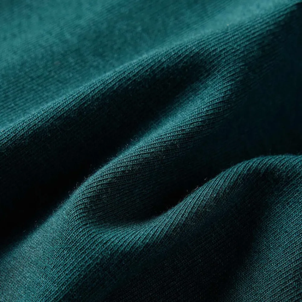 vidaXL Vestido infantil de manga larga 104 Verde oscuro Best